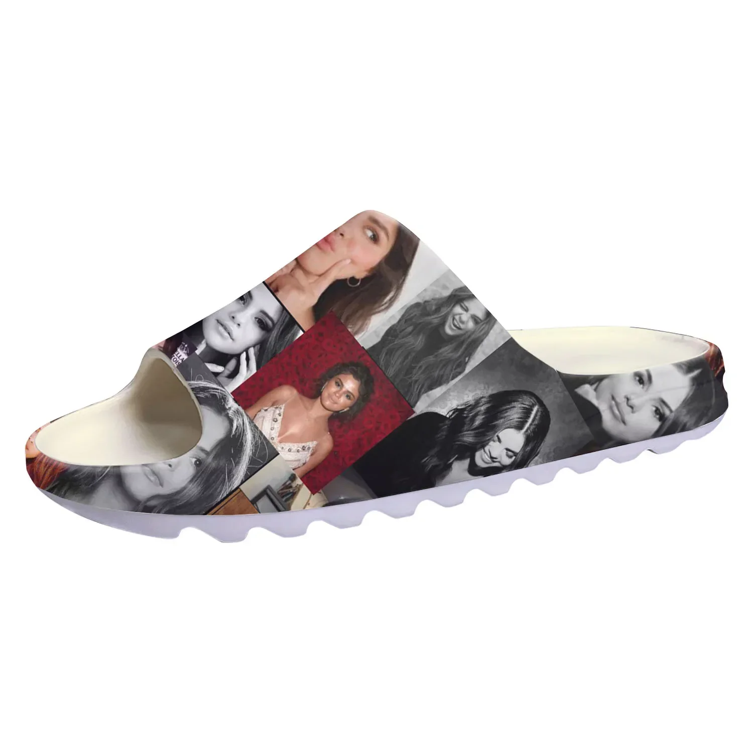 Men Shoes On - Selena Gomez Singer Soft Sole Slippers