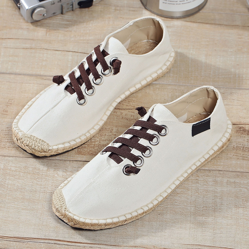 Loafer Slip On Men - Lente Zomer Doek Schoenen Cool Street