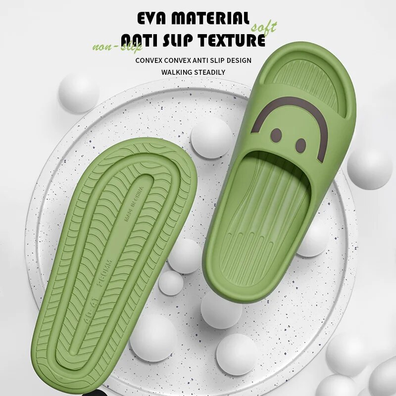 Smiley Face Cloud Slippers Dam - Men Shoes On recensie en prijs