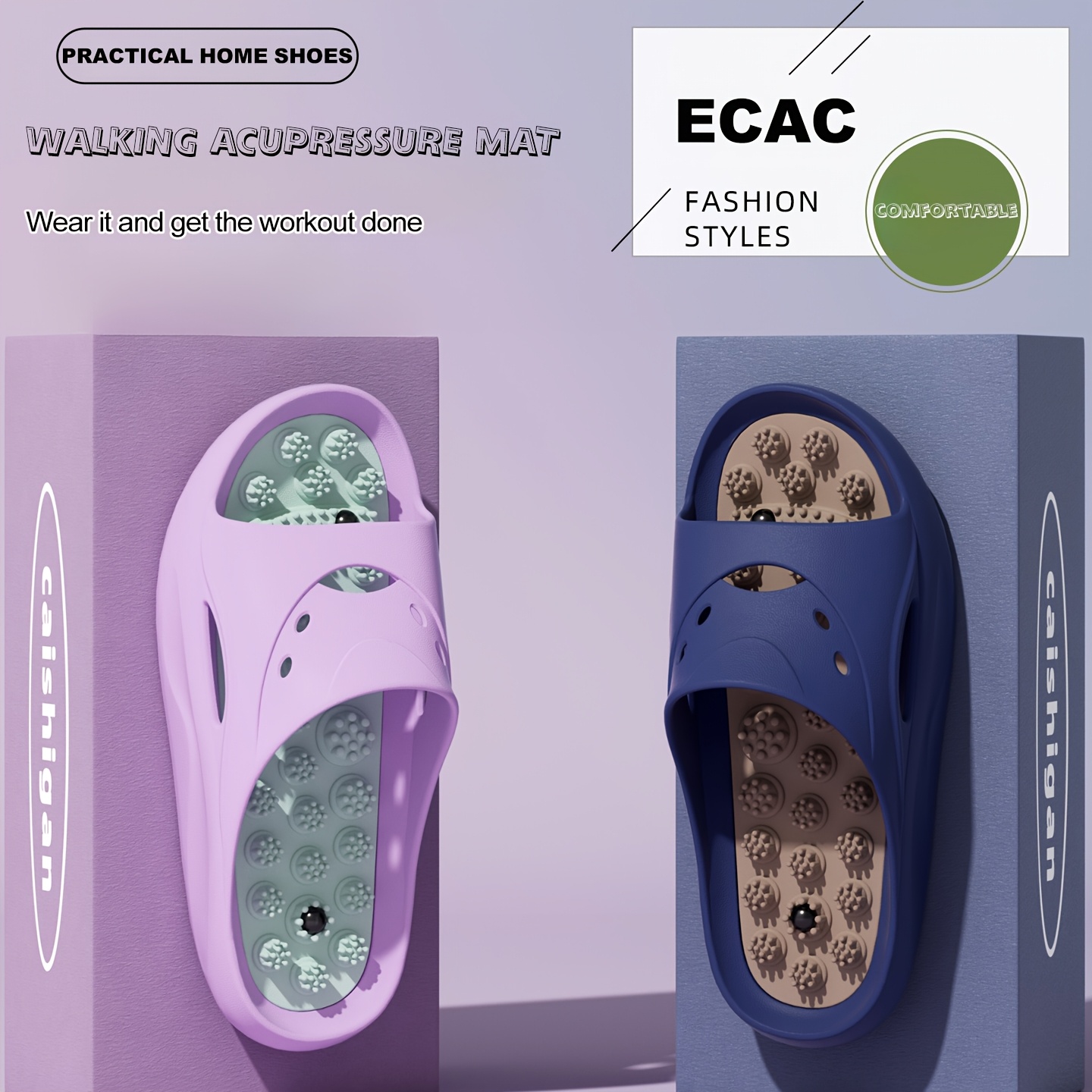 Dames Heren EVA Massageslipper - Men Shoes On recensie en prijs