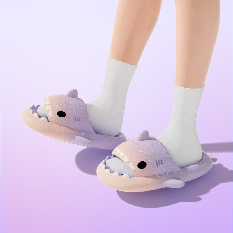 Leuke Cartoon Haai Slippers Vo - Men Shoes On recensie en prijs