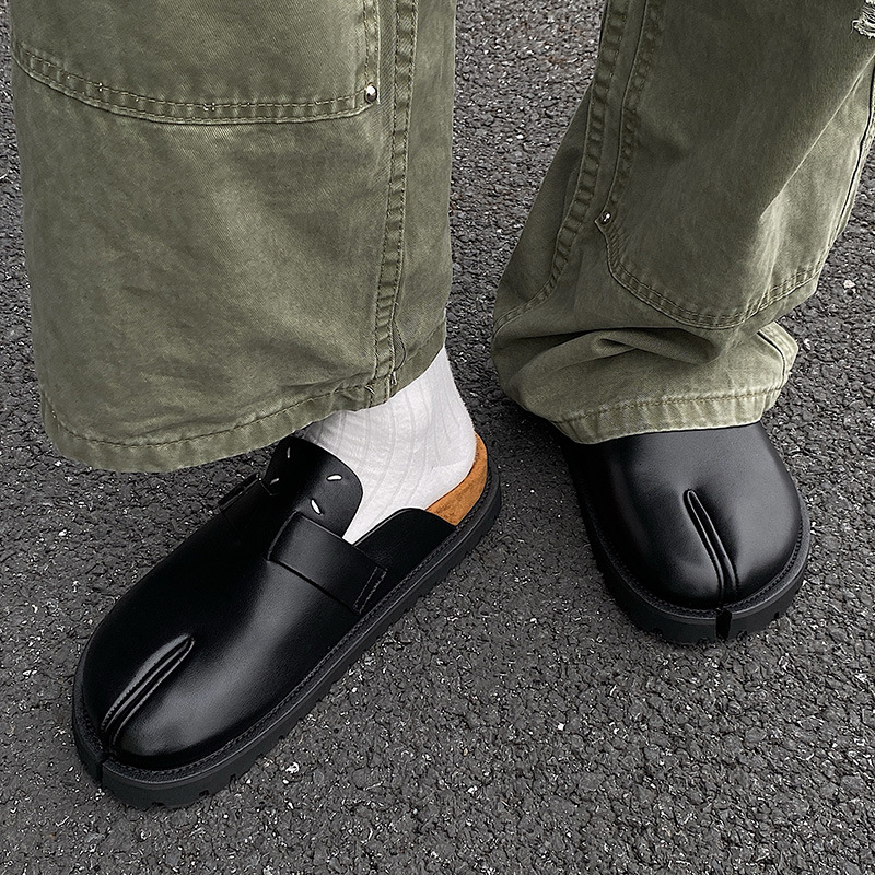 Heren Slippers met gespleten t - Loafer Slip On Men recensie en prijs