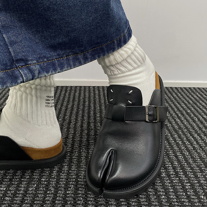 Heren Slippers met gespleten t - Loafer Slip On Men recensie en prijs