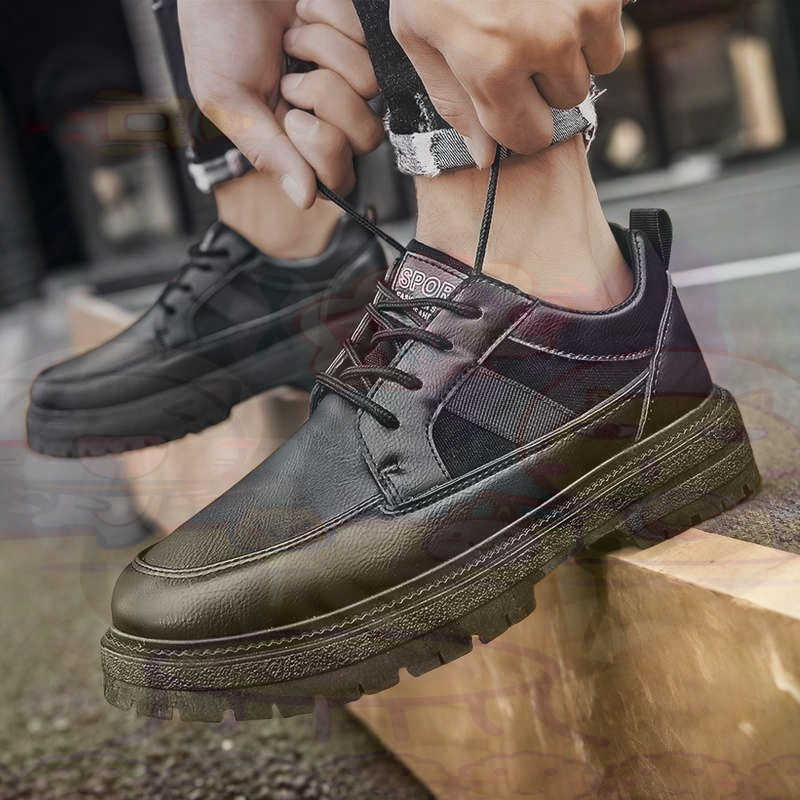 Donker natuurlijk leer Mode-sn - Men'S Shoes Different Types recensie en prijs