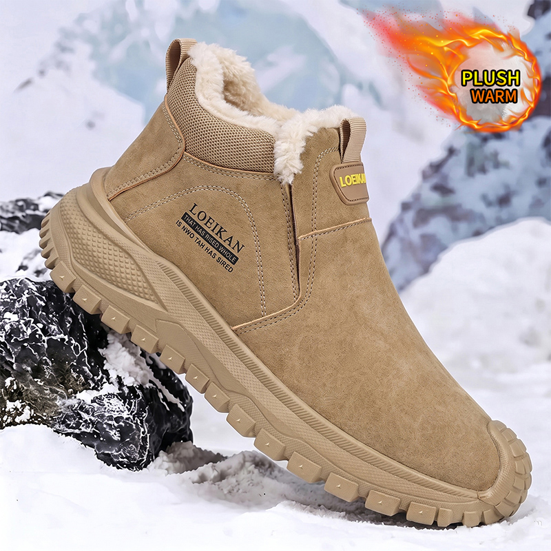 Heren warme, gevoerde enkellaa - Men Shoes Online recensie en prijs