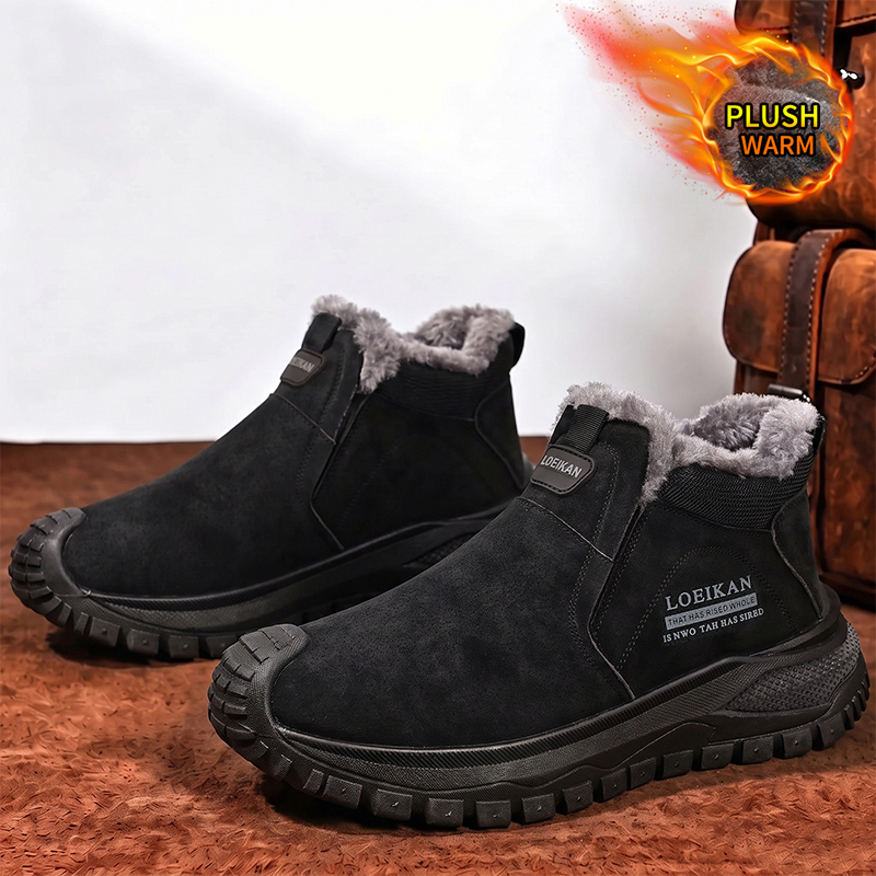 Heren warme, gevoerde enkellaa - Men Shoes Online recensie en prijs