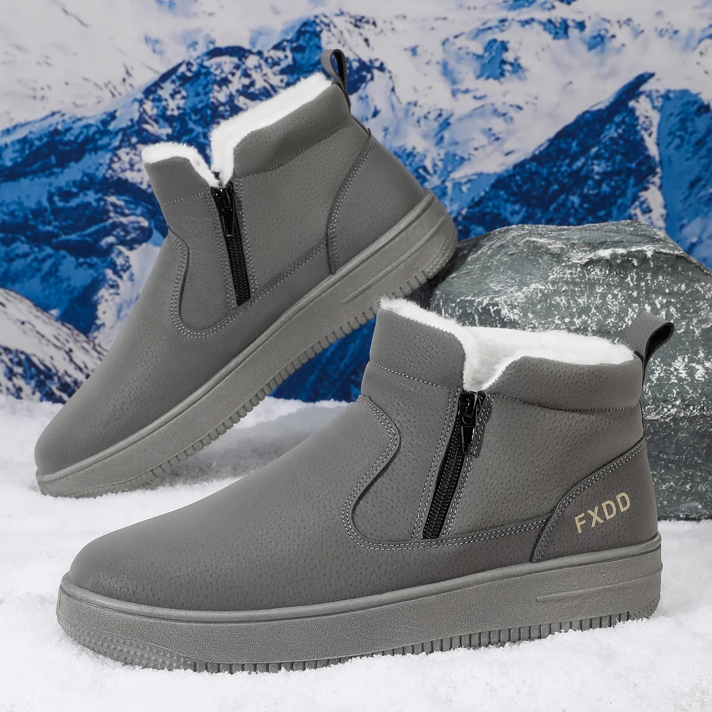Slip-on laarzen met fleecevoer - Men Shoes Online recensie en prijs