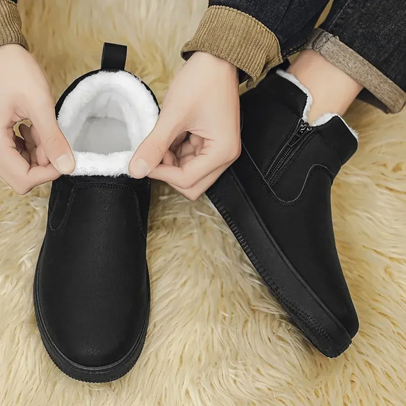 Slip-on laarzen met fleecevoer - Men Shoes Online recensie en prijs