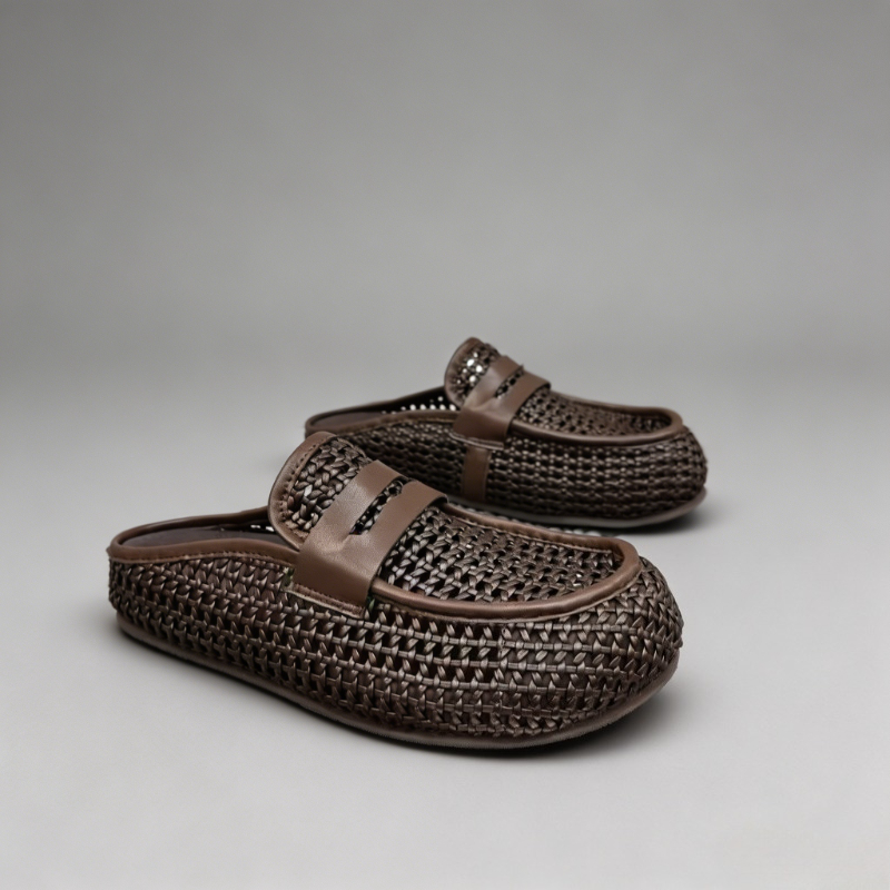 Luxe Textuur Heren Mules 2026  - Loafer Slip On Men recensie en prijs