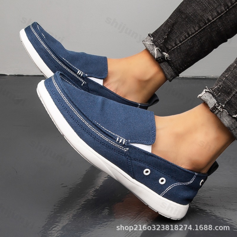 Herfst Mannen Canvas Casual Sc - Loafer Slip On Men recensie en prijs