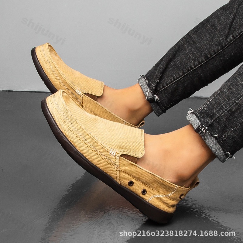 Herfst Mannen Canvas Casual Sc - Loafer Slip On Men recensie en prijs