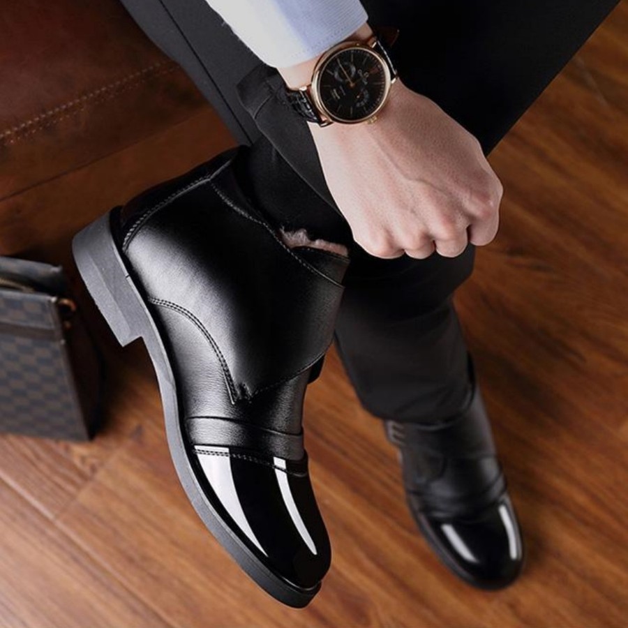 Heren Chelsea enkellaarzen met - Men Shoes Online recensie en prijs