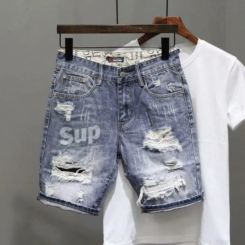 Heren Korte Jeans Broek Zwart  - Men'S Shoes With Jeans recensie en prijs